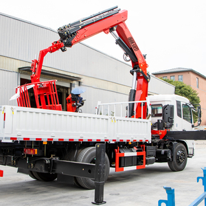 Nouvelle arrivée : grue pliante montée sur camion de 1 à 8 tonnes pour le chargement de conteneurs, grue à flèche articulée, grue de levage hydraulique sur camion - Product Image 2