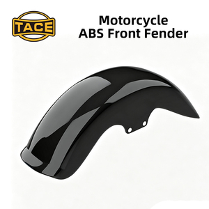 Guardabarros delantero ABS para motocicleta Harley Softail Fatboy 2006-2017, repuesto de guardabarros de plástico negro brillante - Product Image 6