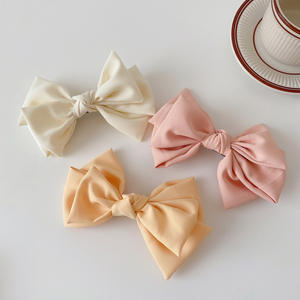 <span class=keywords><strong>Barrette</strong></span> avec gros nœud pour les cheveux, accessoire de coiffure pour femme, créative, en tissu, boutique coréenne, pinces à cheveux, 10 unités - Product Image 6