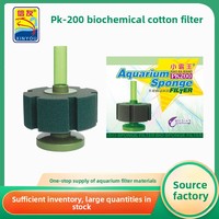Filtre à éponge biologique pour aquarium XINYOU |   Boîte en plastique |   Filtration biologique silencieuse pour les aquariums de crevettes |   Installation facile |   PK-80-350 |
