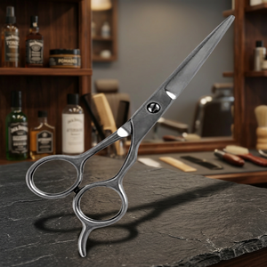 Equipo de Salón, Suministros de Peluquería, Herramientas para Extensiones de Cabello, Tijeras de Peluquero Profesionales de Acero al Carbono con Mango de Acero Inoxidable - Product Image 5