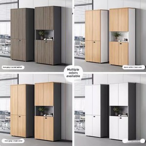 Archivador <span class=keywords><strong>de</strong></span> Oficina <span class=keywords><strong>de</strong></span> Acero <span class=keywords><strong>de</strong></span> Estilo Minimalista Moderno con Cerradura <span class=keywords><strong>de</strong></span> <span class=keywords><strong>Contraseña</strong></span> - Solución <span class=keywords><strong>de</strong></span> Almacenamiento para Uso Comercial - Modelo Estantería - 15 Unidades Empaquetadas - Product Image 2