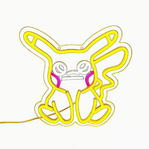 Enseignes néon en acrylique prêtes à être expédiées pour la décoration, lumières <span class=keywords><strong>LED</strong></span> personnalisées sur le thème de l'anime, du gaming et des Pokémon - Product Image 6