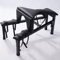 En stock BDSM tabouret de reliure retenu chaise de sexe esclave réglage posture fixe orgasme forcé fessée banc bondage engrenage meubles