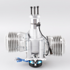 DLE170 170CC Twin Cylinder Two Stroke RC <b>Gasoline</b> Engine 180W Power Generation System for RC Drone Fixed Wing Aircraft - Product Image 6