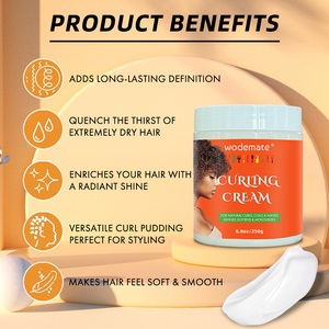 Produits de coiffage et de soin capillaire naturels et biologiques personnalisés : Gel, cire, <span class=keywords><strong>crème</strong></span> définissante pour boucles, pour femmes et hommes noirs - Product Image 6