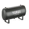 Réservoir d'air métallique 200 PSI, capacité 2,0 gallons (7,57 L), ports NPT 1/4 pour compresseur d'air de suspension