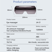 Augen massage gerät mit beheizter Luft kompression vibration Bluetooth-Musik zur Linderung der Augen belastung Reduzieren Sie die Augen trockenheit