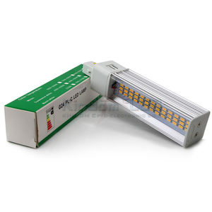 Оптовая цена G24 7 Вт светодиодная кукурузная лампа 110V-220V Алюминий + PC E27/G23/GX24 Базовая 3-летняя гарантия - Product Image 1