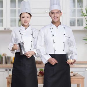 Chef Uniform Short Sleeve White Unisex Woven Restaurant <b>Kitchen</b> Workwear - Product Image 4