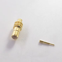 Connecteur d'antenne coaxiale RF 50 ohms SMB mâle (prise) pour câble de 0,086''