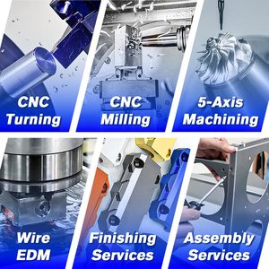 Tùy chỉnh nhanh chóng nguyên mẫu và sản xuất dịch vụ lập trình phay xay chế tạo nhà máy CNC gia công phần nhôm - Product Image 5