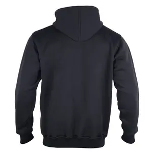 Wholesale OEM Logo Jumper Fleece Heavy Duty Hoodies Collar Warm Winter Safety Sweatshirt