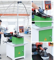 Affûteuse automatique de lames de scie de haute précision |   Machine à affûter les dents de scie combinée homologuée CE pour lames de scie circulaire et à ruban