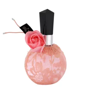 Novo atacado rosa rosa perfumes100ml caixa de embalagem de vidro perfume dos homens