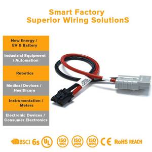 Кабель и жгут проводов для быстрой зарядки электромобилей с жидкостным охлаждением, 50А, для быстрозарядных устройств постоянного тока 20 кВт и перехода с CCS1 на CCS2 - Product Image 3