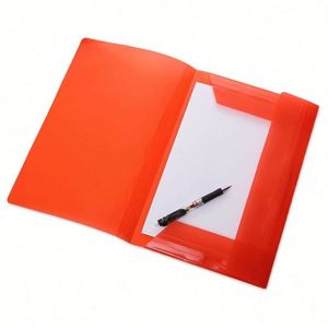 Office Supplies Waterproof Portable Filing Products Custom Clear A4 Transparent Plastic Expanding Decorative <b>File</b> <b>Folders</b> - Product Image 3
