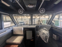 Bateau de pêche à cabine de yacht à coque en V profonde à grande vitesse en aluminium de 9 m 30 pieds avec moteur hors-bord à vendre
