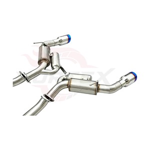 Sistema de Escape Catback de Acero Inoxidable de Alto Rendimiento Vortex para Infiniti Q60 2.0T 2017-2022, Tubo de Escape Doble para Automóvil - Product Image 4