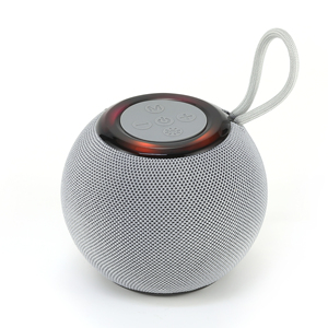 Haut-parleur sans fil portable en tissu avec lumières LED RGB 5.3, sortie 5W, micro intégré, batterie 1000-2000mAh pour <span class=keywords><strong>la</strong></span> lecture <span class=keywords><strong>de</strong></span> <span class=keywords><strong>musique</strong></span> - Product Image 3