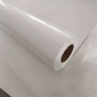 Rouleau de vinyle auto-adhésif sans bulles d'air, autocollant en vinyle amovible, finition brillante ou mate, PVC auto-adhésif blanc pour impression et covering de voiture