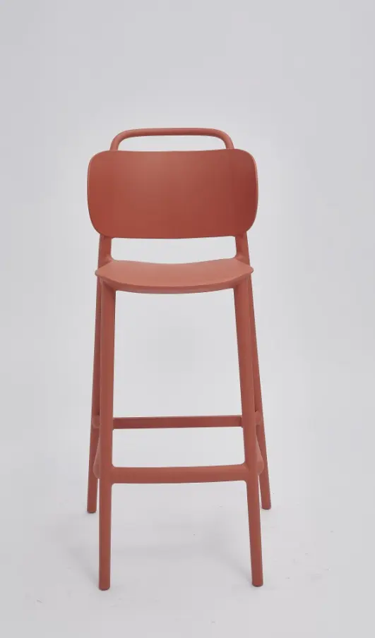 2023 df नया मूल डिजाइन बार मल प्लास्टिक बार कुर्सी अच्छी गुणवत्ता वाले स्टैकयोग्य
