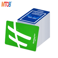 Impression personnalisée Carte NFC 13.56mhz MF PVC RFID Carte-clé d'hôtel KABA Carte-clé d'hôtel pour la vente en gros