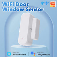 Sensor Pintu Jendela Pintar YIERYI dengan Alarm Magnet, Buka Tutup, Kontrol Aplikasi, WiFi Tuya
