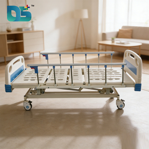 <span class=keywords><strong>Lit</strong></span> médical manuel durable avec jambes arrière réglables, équipement médical pour hôpital, soins infirmiers, capacité de charge de 160 kg - Product Image 4