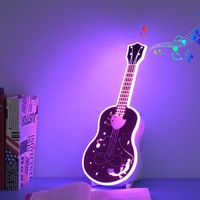 Table basse élégante et moderne pour salon, avec éclairage tactile intelligent, musique intégrée, forme papillon et fonctions auxiliaires