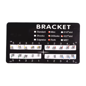 Bracket Ortodontico Dentale Roth Mini Slot in Metallo Bondabile Prodotto Multiuso per Igiene Orale - Product Image 4