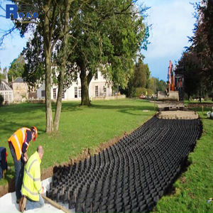 Geomalla Straßen-Geozelle ASTM Strukturierte Geozelle Herstellerpreis Grün Orange Blau Geozelle - Product Image 3