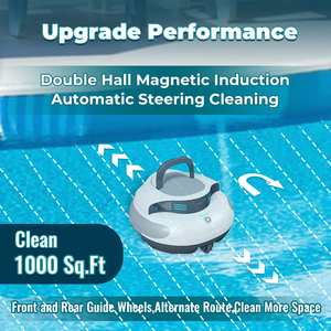 100 minutes de temps de travail 5000mAh capacité de la batterie Rechargeable IPX8 <span class=keywords><strong>niveau</strong></span> étanche <span class=keywords><strong>automatique</strong></span> robot nettoyeur de <span class=keywords><strong>piscine</strong></span> - Product Image 3