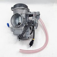 Carburador CVK de 40 mm Compatible con Modelos Kawasaki 1987-07, Carburador de 40 mm para Sistema de Combustible de Motocicleta KLR650 KLR 650 KL650E