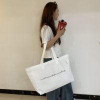 Supplier Tas Tote Kanvas Katun dengan Logo Custom, Ramah Lingkungan, Dapat Digunakan Kembali, untuk Hadiah Bisnis dan Hadiah Pemasaran