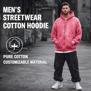 Felpe con Cappuccio da <span class=keywords><strong>Uomo</strong></span>, Felpe di Design Vintage con Effetto Acid Wash, Moda Streetwear, Felpe Cool di Alta Qualità, Produttori di <span class=keywords><strong>Abbigliamento</strong></span> - Product Image 2