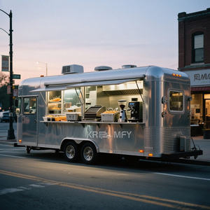 2025 Trailer Mobile Cart Fast Food <b>Truck</b> Concession <b>Coffee</b> Ice Cream <b>For</b> <b>Sale</b> In China Europe - Product Image 1
