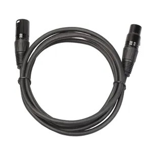 OFC-cable de micrófono profesional, Conector de bajo ruido blindado macho a hembra, XLR