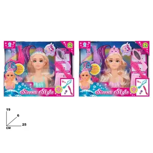 Sirena Style Mermaid <b>Doll</b> With Accessories 19x25x6 Cm Fashion Toy For Kids - Product Image 1