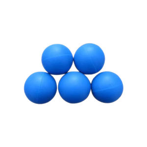 Balles en silicone moulées sur mesure de haute qualité, rondes et solides, en caoutchouc naturel non toxique, couleurs et tailles personnalisées, marque Ott - Product Image 1