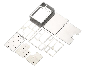 قطع معدنية صغيرة عالية الدقة مصنوعة حسب الطلب، مشابك ودعامات وموصلات مخصصة، خدمات تصنيع مكونات النحاس والفولاذ المرن - Product Image 2