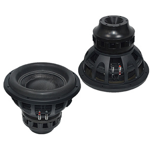 Haut-parleur de subwoofer de voiture à aimant néodyme de 12 pouces, sortie audio mono 2 ohms, utilisation sur scène, extérieur en fibre de carbone - Product Image 3