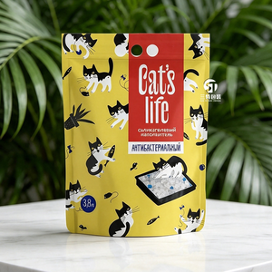 Bolsas personalizadas para snacks de mascotas con MOQ bajo, impresas digitalmente, aluminizadas, con cierre de cremallera y orificio para colgar tipo euro, 100g 200g 500g - Product Image 4
