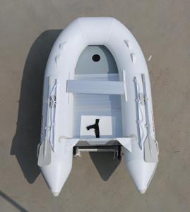 Qingdao Haohai Hovercraft canoë Barche Gonflable Ponton pédale patrouille bateau Gonflable pour l'eau - Product Image 4