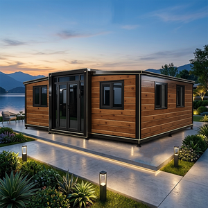<span class=keywords><strong>Casa</strong></span> Container Espandibile Premium a Doppia Ala, Villa Prefabbricata Mobile, Design Personalizzato, <span class=keywords><strong>Casa</strong></span> Intelligente Completamente Arredata, Abitazione di Lusso - Product Image 1