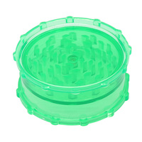 2026 OEM Grinder à herbes coloré personnalisé, petit moulin à tabac en plastique, accessoires pour fumeurs