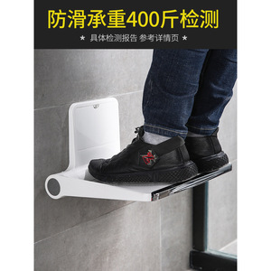 Tabouret pliant de salle de bain en acier inoxydable 304, banc de douche mural pour personnes âgées, équipement de sécurité - Product Image 2