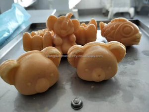 เครื่องทำคัสตาร์ดโมชิแมนจูแบบใช้แก๊สอัตโนมัติใช้สำหรับการค้าแบบชาวเกาหลีใต้ทำเค้กจากแม่พิมพ์ปลา - Product Image 4