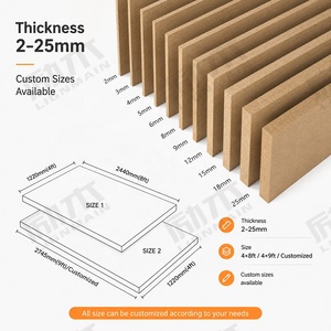 Pannello <span class=keywords><strong>MDF</strong></span> <span class=keywords><strong>Grezzo</strong></span> Durevole da 18mm e 20mm per Ordini all'Ingrosso, Fibra di Legno a Media Densità per Uso Edile - Product Image 5