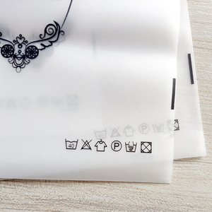 Cổ Phiếu Lặp Lại Dây Kéo Zip Khóa Frosted PE Nhựa Bao Bì May Mặc Túi Cho Đồ Lót Vớ Áo Sơ Mi Hat - Product Image 3